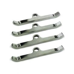 Moroso Valve Cover Hold Down Tabs(4) Sb Ford Chrome 4 Per Pack