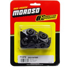 Moroso Dzus Fastener, Steel, Black Large Head, 7/16" X .500" (10)