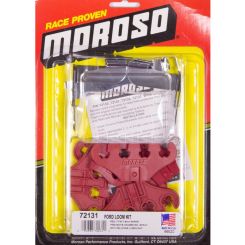 Moroso Spark Plug Lead Holder Ford Steel Bracket Blue 7-9Mm Leads