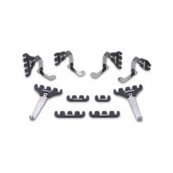 Moroso Spark Plug Lead Holder Ford Steel Bracket Black7-9Mm Leads