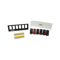 Moroso Switch Panel With Usb Ports Start, 4 X Switches, 2 X Usb