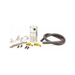 Moroso Univ Airoil Separator Breather Kit Small Billet Body, Silver