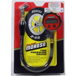 Moroso Digital 0-15 Psi Tyre Pressure Gauge. Back Lit