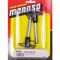 Moroso Quick Release Pins 3/8 Dia X 2" Long. "Pair"