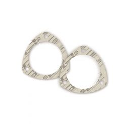 Mr Gasket 3 Bolt Collector Gasket Paper Suit 3" Exhaust 1 Pair