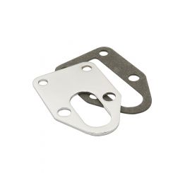 Mr Gasket Chrome F/Pump Mounting Plate Use Rpcr2310