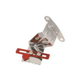 Mr Gasket Sb Chev 7" Chrome Timing Tab With Adjustable Pointer