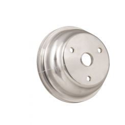 Mr Gasket Single Groove Crank Pulley With Long W/Pump S/B Chev