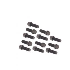 Mr Gasket Header Bolts 3/8-16 X 1" 12Pk Black Oxide.