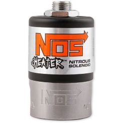 Nitrous Oxide Systems Cheater Nitrous Solenoid Black 250Hp1/4 Inlet &  (18000B)