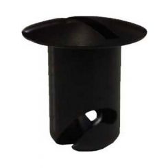 Panelfast 7/16 Oval Head Button Alloy .550 Grip Black