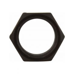Panelfast Black 5/8-18 Jam Nut Rh Flange Alloy 3/4" Hex