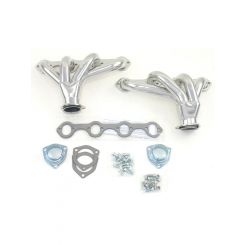 Patriot Exhaust 289-351W Block Huggers 1-5/8Inlet 2.5O/Let Coated (8427-1)