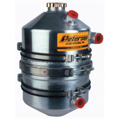 Peterson Fluid Systems Dry Sump Tank 3 Gal 16" High X 9" Dia (S08-0009)