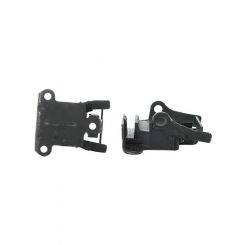 Pioneer Motor Mount Bolt-On Rubber / Steel Black Paint Small Block Che