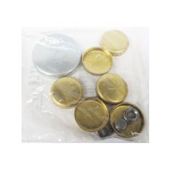 Pioneer Ford 429 460 Short Motor Brass Welsh Plug Kit Bbf
