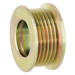 Powermaster Repl 6 Groove Alt Pulley Zinc Serpentine 54Mm Od