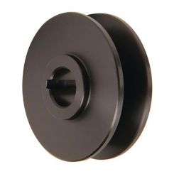 Powermaster Alternator V-Belt Pulley 1V Groove Black 3/8" X 2.62"Od