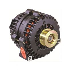 Powermaster Gm Alt Ad 244 Style Black 215 Amp W/2Pin Vr Int Reg Serp Ls