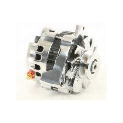 Powermaster 140A Alt Polished 1 Wire V Pulley Suit Billet