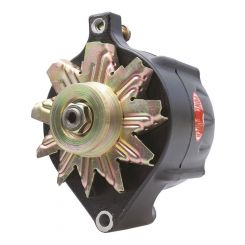 Powermaster Alt Ford 100 Amp 1 Wire V-Belt Black Smooth
