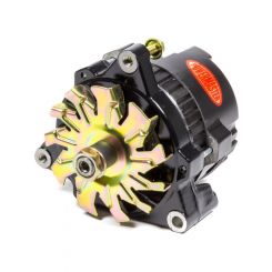 Powermaster Black Gm Delco 100 Amps 1 Wire W/O Pulley Internal Reg