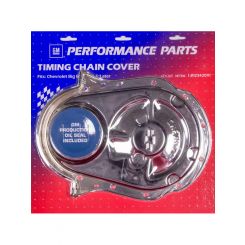 Proform B/B Chev Timing Cover Chrome Finish (Ok Double Row)