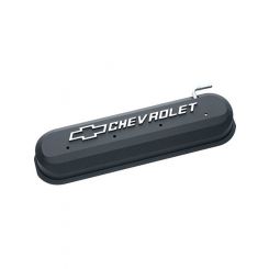 Proform Chev Ls Alum Valve Covers Black Wringle Chevy Logo Raise