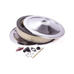 Proform 14 Round Air Cleaner Assembly Chrome With Chev Nut