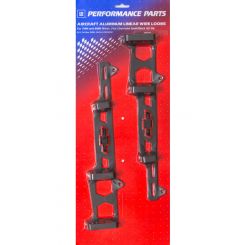 Proform Black Crinkle Wire Looms Sbc Fit 1959-1986. 7-8Mm Wire Pair