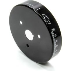 Proform Engine Harmonic Balancer Cover For SB Chevy using 6-3/4in. Damper Black