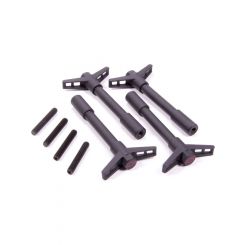 Proform Valve Cover Wing Nuts Black 4 Per Package Chev