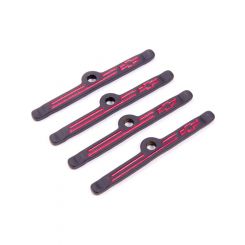 Proform Valve Cover Hold Down Tabs Black Wrinkle Chevy
