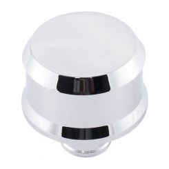 Proform Chrome Slant Edge Aluminium Breather Cap No Emblem