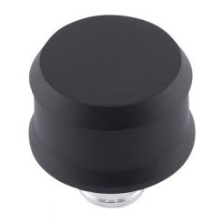 Proform Chevy Bowtie Black Slant Edge Alum Breather Cap No Emblem