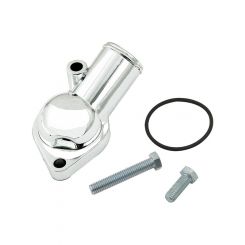 Proform Water Neck Chrome O-Ring Style For SB & BB Chevy Engines 15°