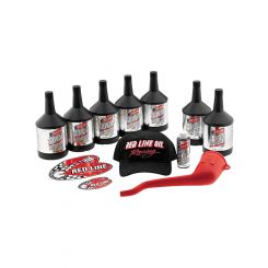 Red Line Oil Redline V-Twin 20W50 Powerpack Kit For Evolution & Twin Ca