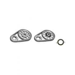 Rollmaster Ford 302 351C Dr Timing Chain Set Torrington Nitrided