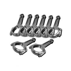 Scat Chev S/B I-Beam 5.7 C/Rod Set Bush 7/16 Cap Bolt Stroker (2-ICR5700-716)