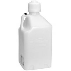 Scribner Plastics 5 Gal - 20L Utility Jug Square White 9.5" X 9.5" X 21 (2000W)
