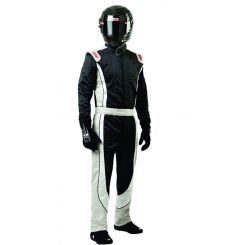 Simpson Crossover Suit Small - Sfi-5 - Black / Grey
