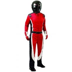 Simpson Crossover Suit Small - Sfi-5 - Red / Black