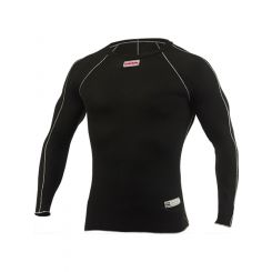 Simpson Memory Fit Underwear Top Small Long Sleeve Sfi Black
