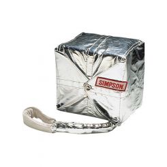 Simpson 12' Crossform Drag Chute - Aluminized Pack 300Mph T/F F/C