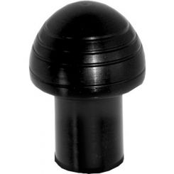So Cal Speedshop Black Forty Dash Knob Aluminium