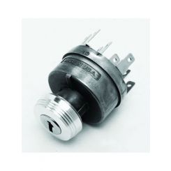 So Cal Speedshop Art Deco Ignition Switch Polished Key Operated