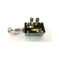 So Cal Speedshop Art Deco Headlightswitch Polished Hi/Lo 2 Position