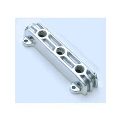 So Cal Speedshop 3 Port Finned Fuel Block 1/4 Npt Aluminium