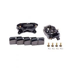Strange Directional 4 Piston Caliper Kit w/ Semi Metallic Brake Pads