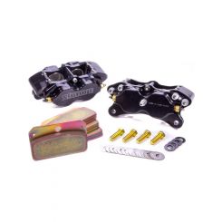 Strange Directional 4 Piston Caliper Kit w/ Metallic Brake Pads